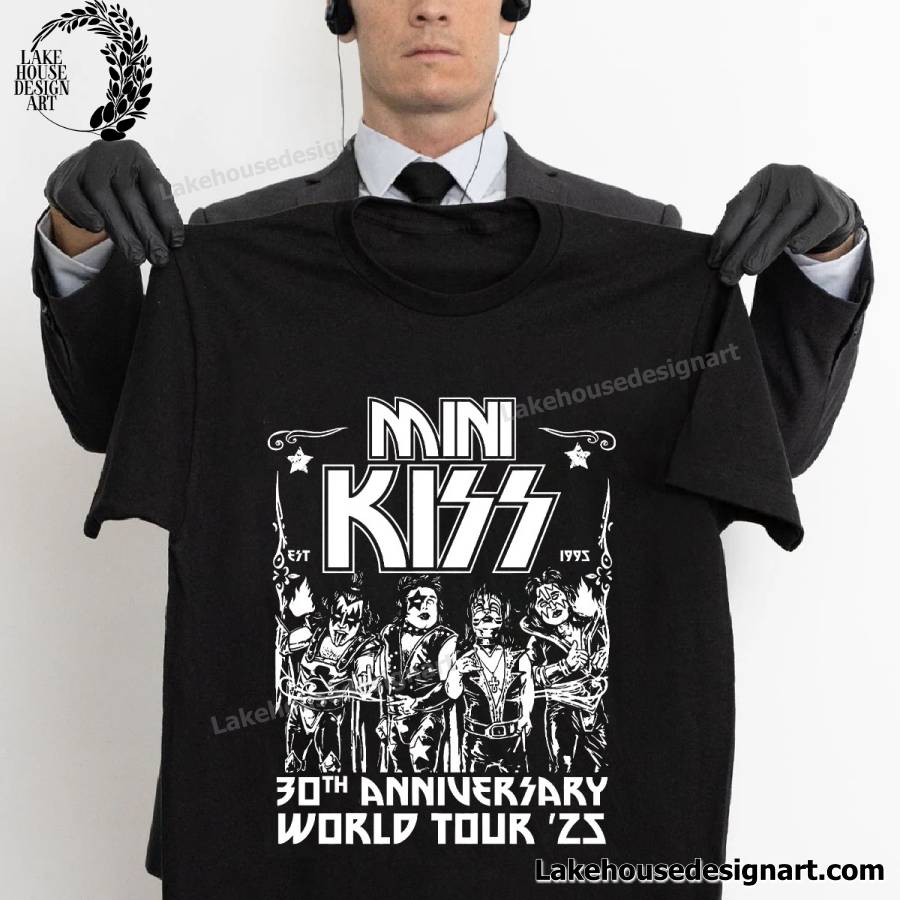 Mini Kiss 30Th Anniversary World Tour 2025 Shirt