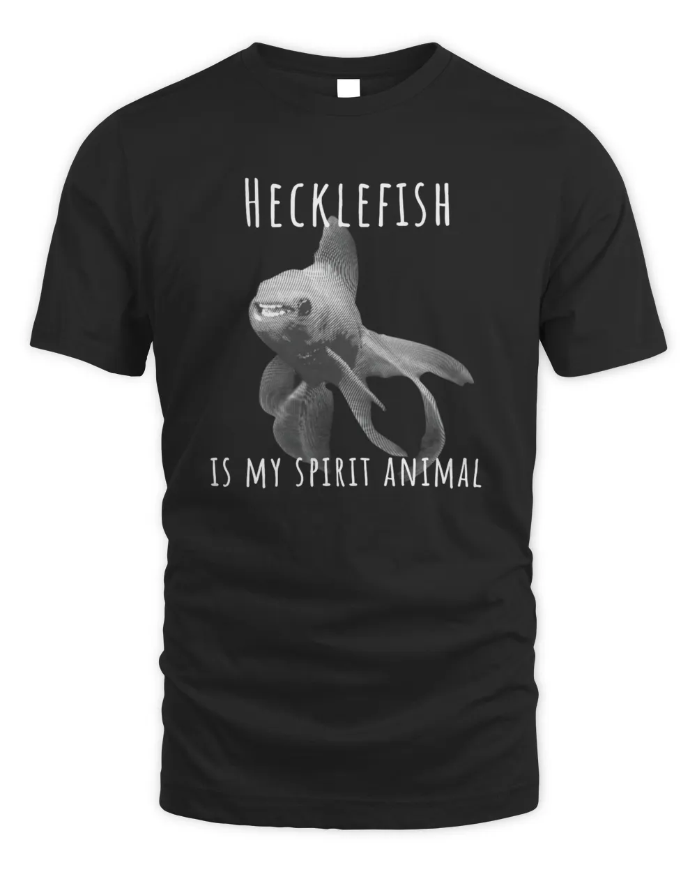 The Why Files Hecklefish Spirit Animal Black Shirt