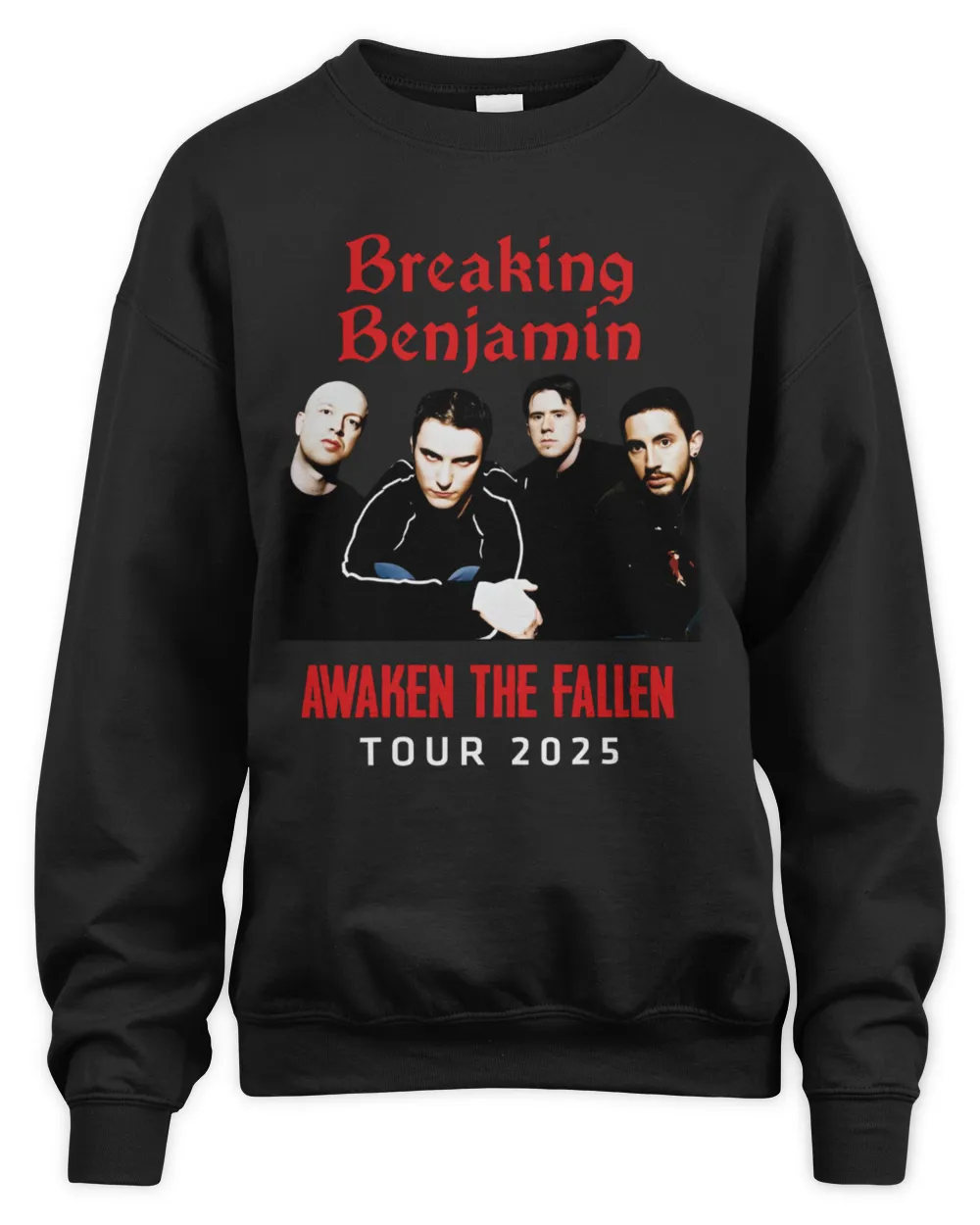 Breaking Benjamin Awaken The Fallen Tour 2025 Sweatshirt