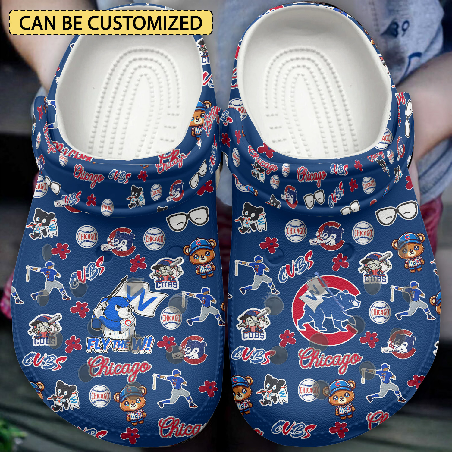 Chicago Cubs 2025 MLB Sport Crocs, Chicago Cubs Crocs Clogs Comfortable For Men Women And Kid 10