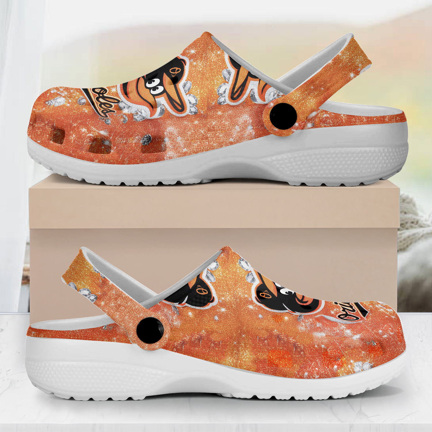 Baltimore Orioles 2025 MLB Sport Crocs, Baltimore Orioles Crocs Clogs Comfortable For Men Women And Kid 28