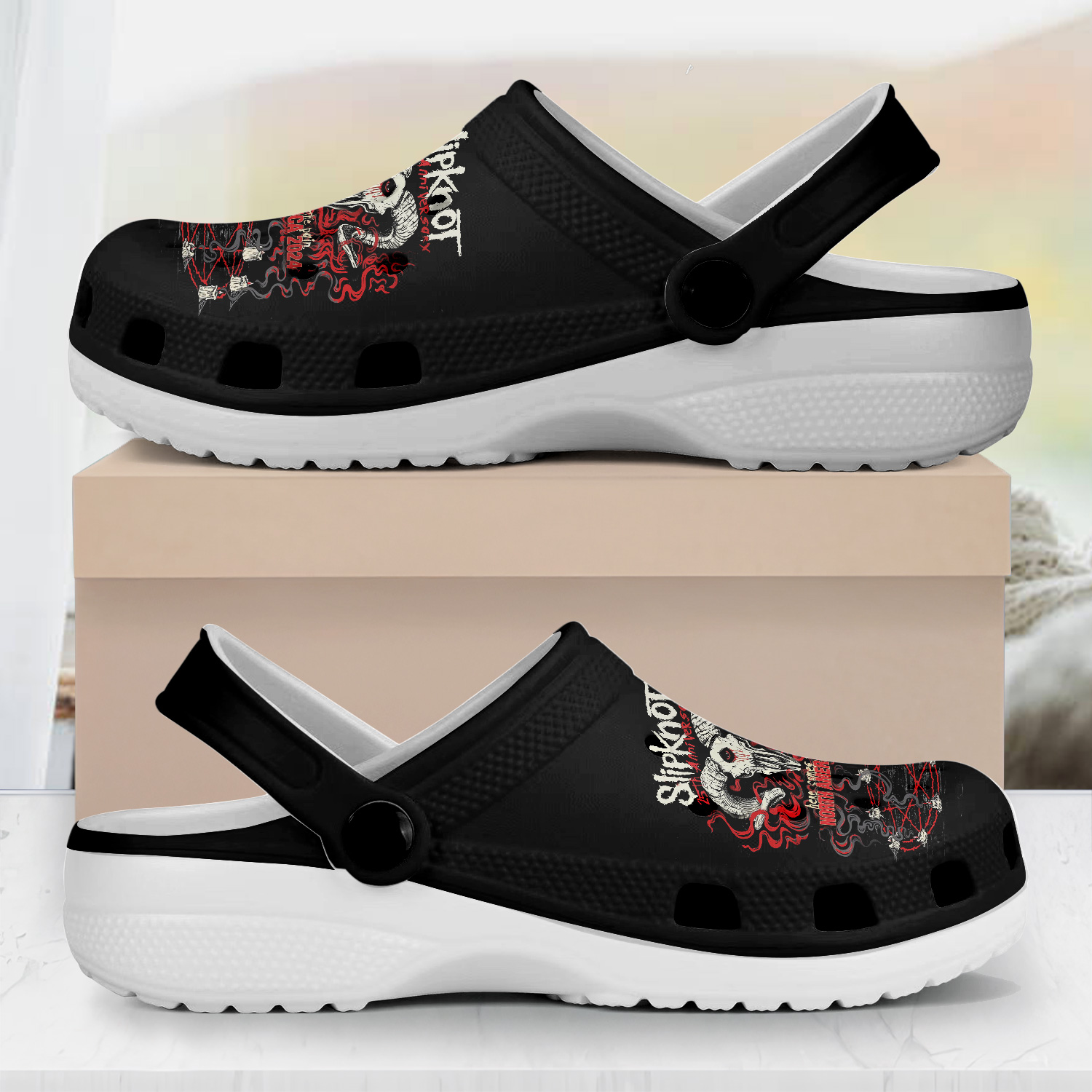 Slipknot Music, Slipknot Music Crocs Clogs For Men Women And Kids 99