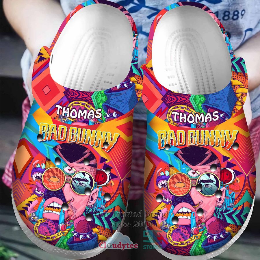 Bad Bunny Music, Bad Bunny Music Crocs Clogs For Men Women And Kids 85