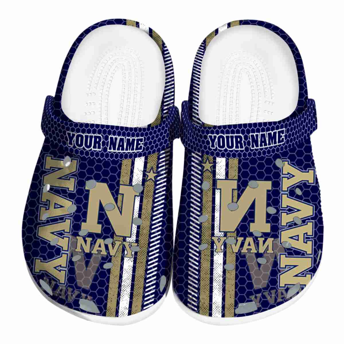 Navy Midshipmen 2025 NCAA Sport, Navy Midshipmen Ncaa Crocs Clogs Comfortable For Men Women And Kids 47