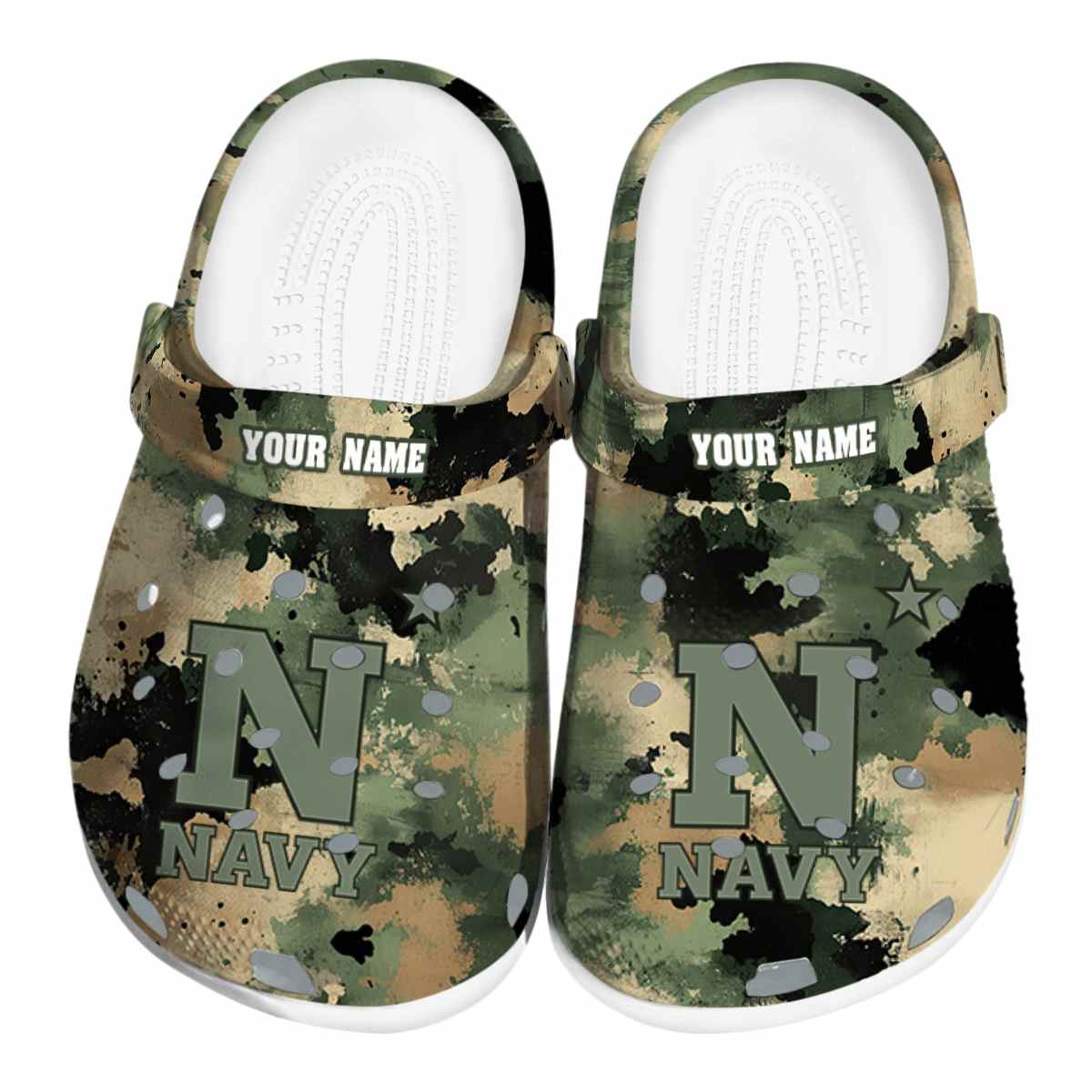 Navy Midshipmen 2025 NCAA Sport, Navy Midshipmen Ncaa Crocs Clogs Comfortable For Men Women And Kids 66