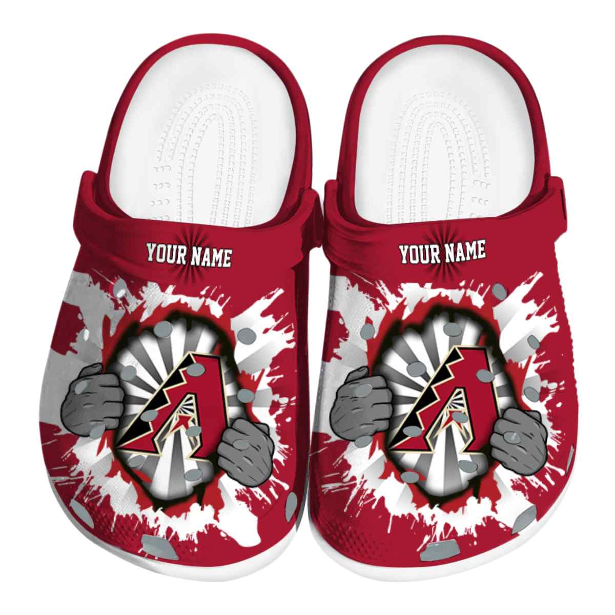 Arizona Diamondbacks 2025 MLB Sport Crocs, Arizona Diamondbacks Crocs Clogs Comfortable For Men Women And Kids 77