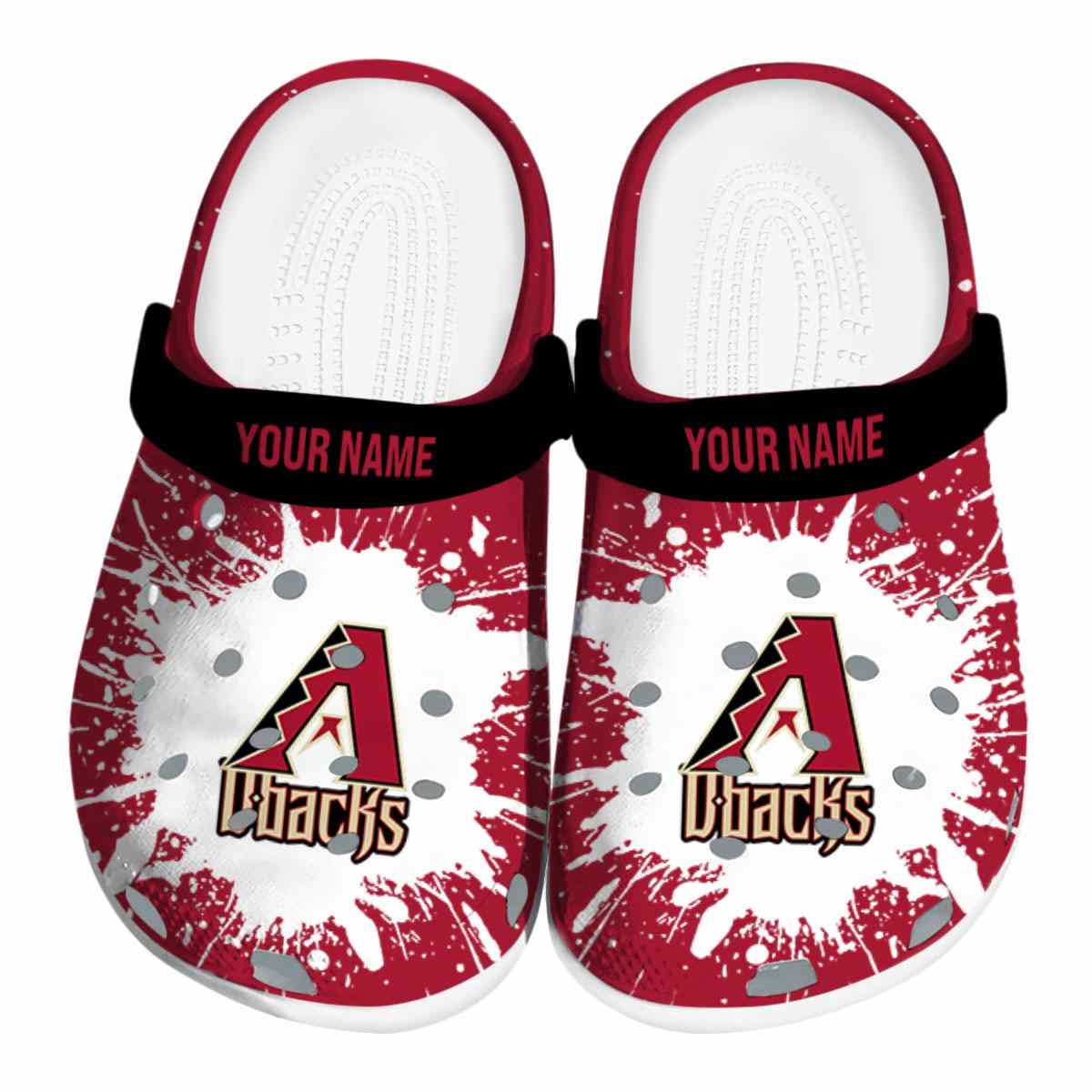 Arizona Diamondbacks 2025 MLB Sport Crocs, Arizona Diamondbacks Crocs Clogs Comfortable For Men Women And Kids 76