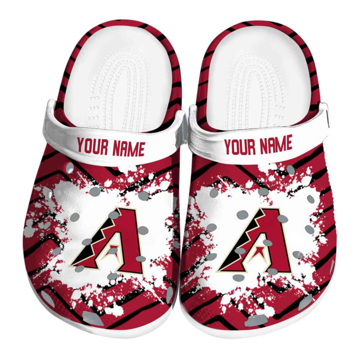 Arizona Diamondbacks 2025 MLB Sport Crocs, Arizona Diamondbacks Crocs Clogs Comfortable For Men Women And Kids 82