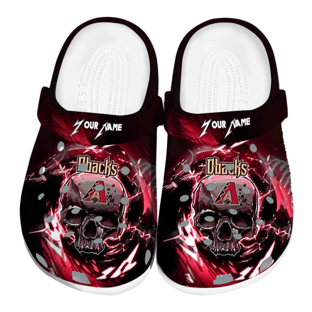 Arizona Diamondbacks 2025 MLB Sport Crocs, Arizona Diamondbacks Crocs Clogs Comfortable For Men Women And Kids 84