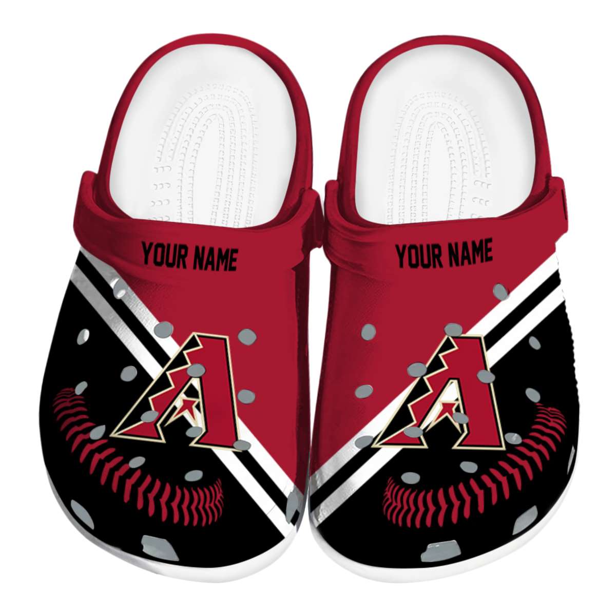 Arizona Diamondbacks 2025 MLB Sport Crocs, Arizona Diamondbacks Crocs Clogs Comfortable For Men Women And Kids 87