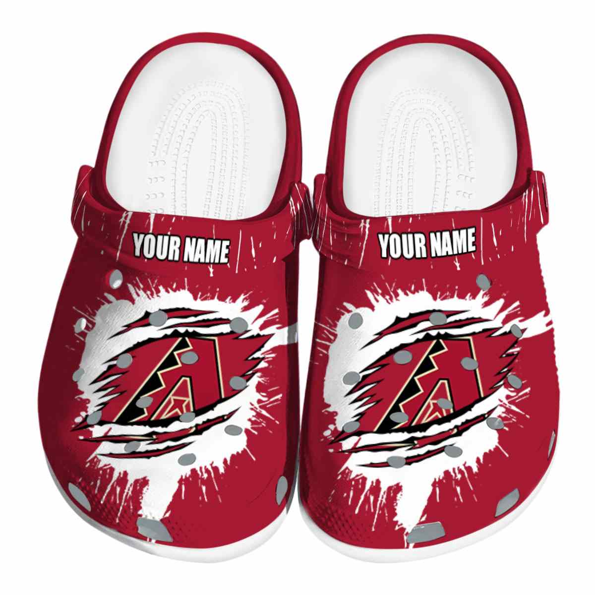 Arizona Diamondbacks 2025 MLB Sport Crocs, Arizona Diamondbacks Crocs Clogs Comfortable For Men Women And Kids 85