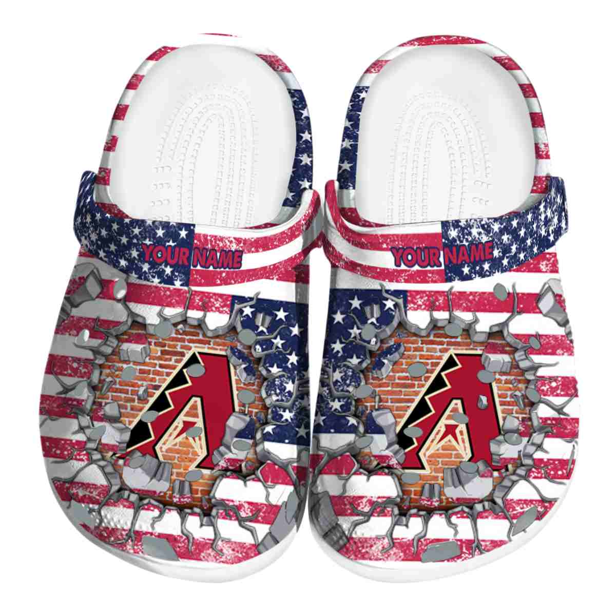 Arizona Diamondbacks 2025 MLB Sport Crocs, Arizona Diamondbacks Crocs Clogs Comfortable For Men Women And Kids 90