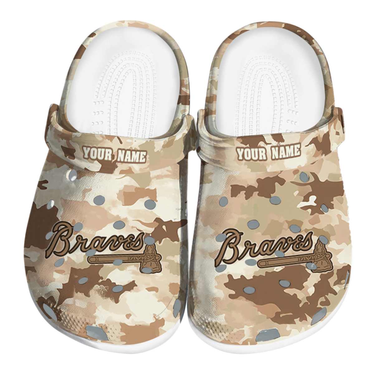 Atlanta Braves 2025 MLB Sport Crocs, Atlanta Braves Crocs Clogs Comfortable For Men Women And Kids 57
