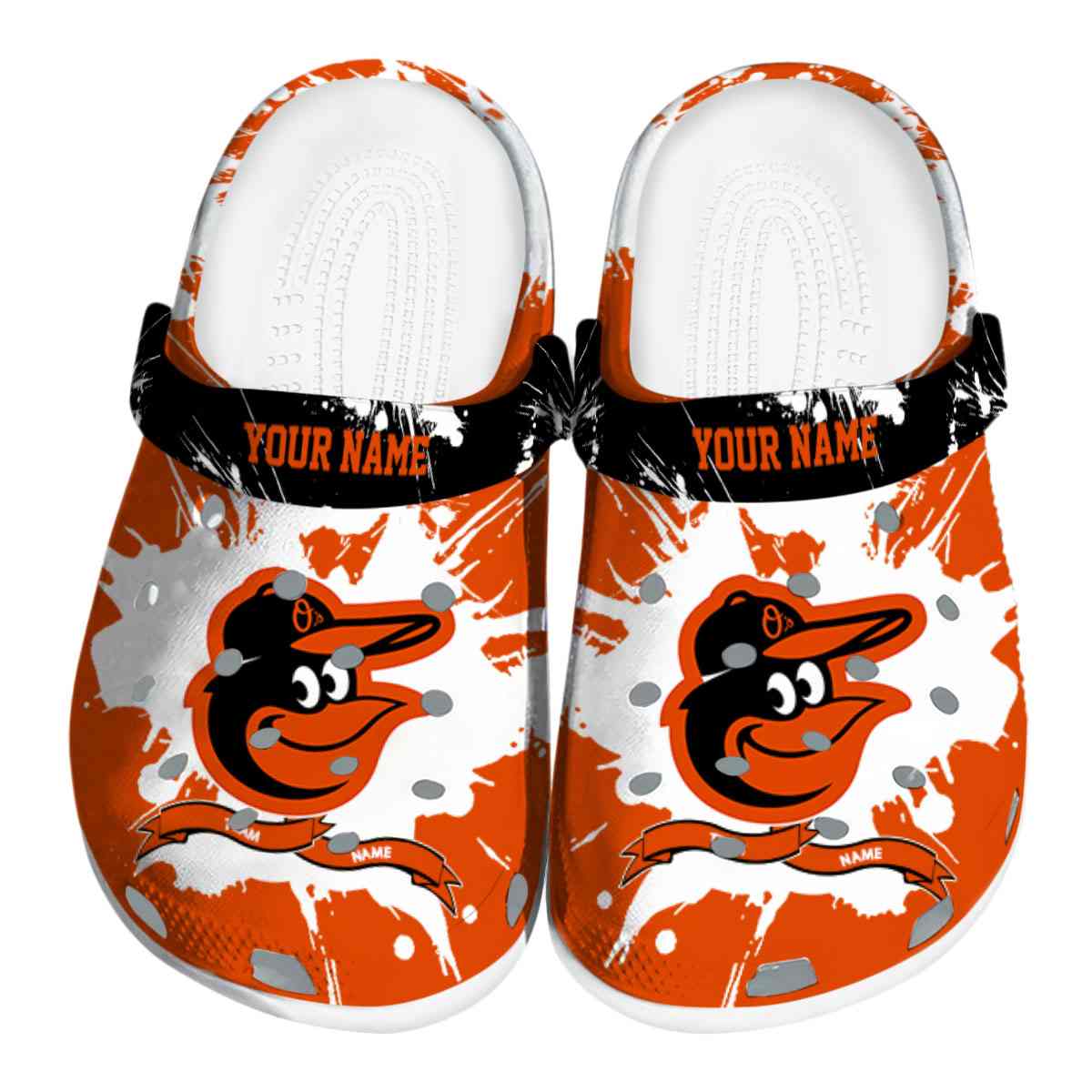 Baltimore Orioles 2025 MLB Sport Crocs, Baltimore Orioles Crocs Clogs Comfortable For Men Women And Kids 87
