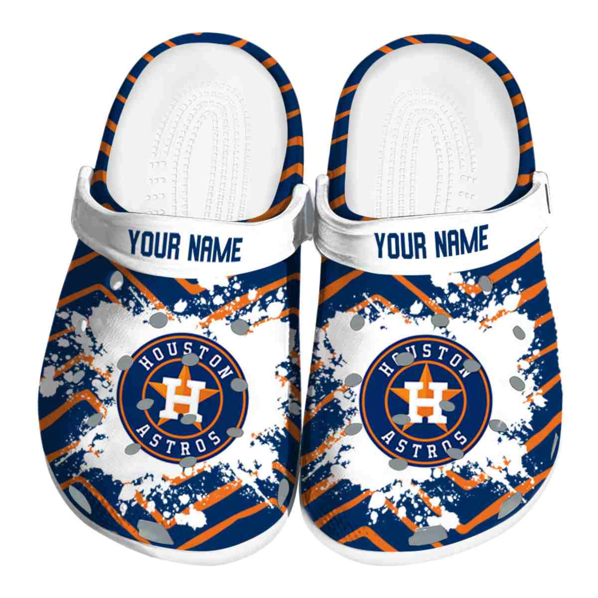 Houston Astros 2025 MLB Sport Crocs, Houston Astros Crocs Clogs Comfortable For Men Women And Kids 29