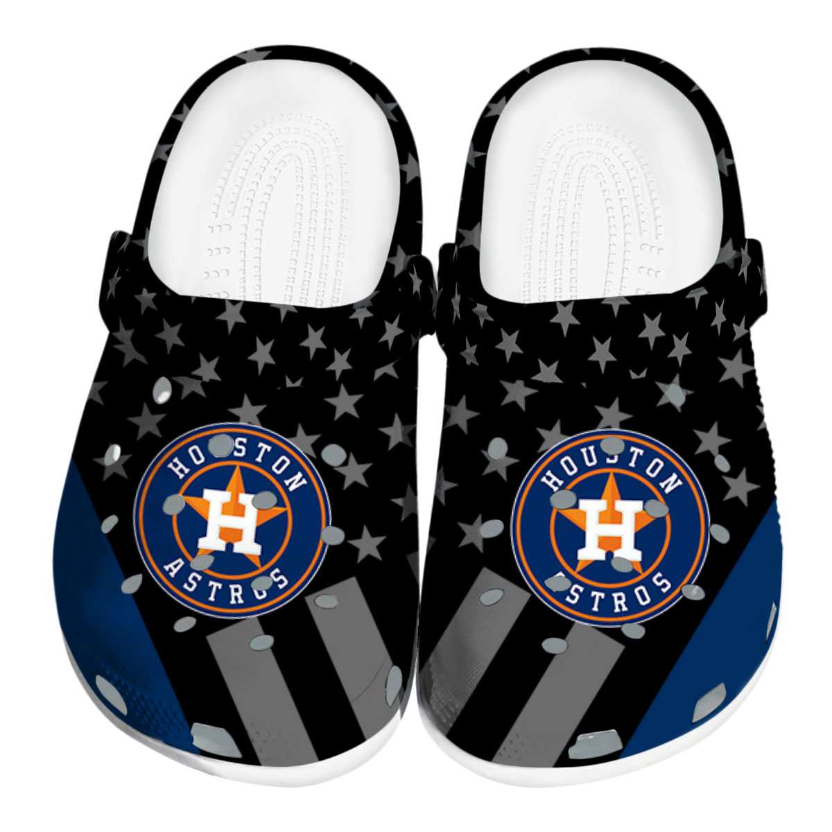 Houston Astros 2025 MLB Sport Crocs, Houston Astros Crocs Clogs Comfortable For Men Women And Kids 41