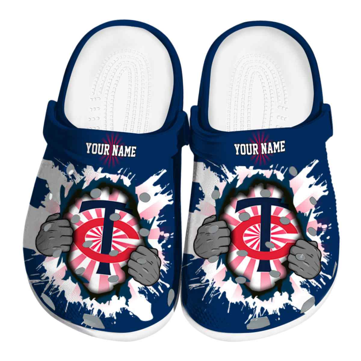Minnesota Twins 2025 MLB Sport Crocs, Minnesota Twins Crocs Clogs Comfortable For Men Women And Kids 66