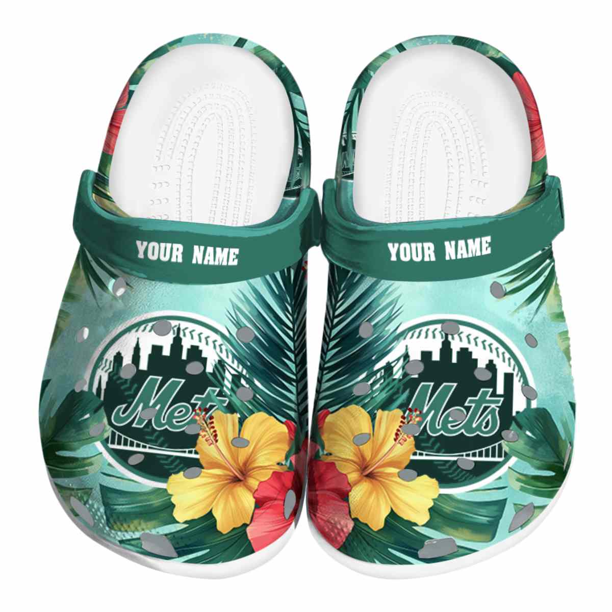 New York Mets 2025 MLB Sport Crocs, New York Mets Crocs Clogs Comfortable For Men Women And Kids 94