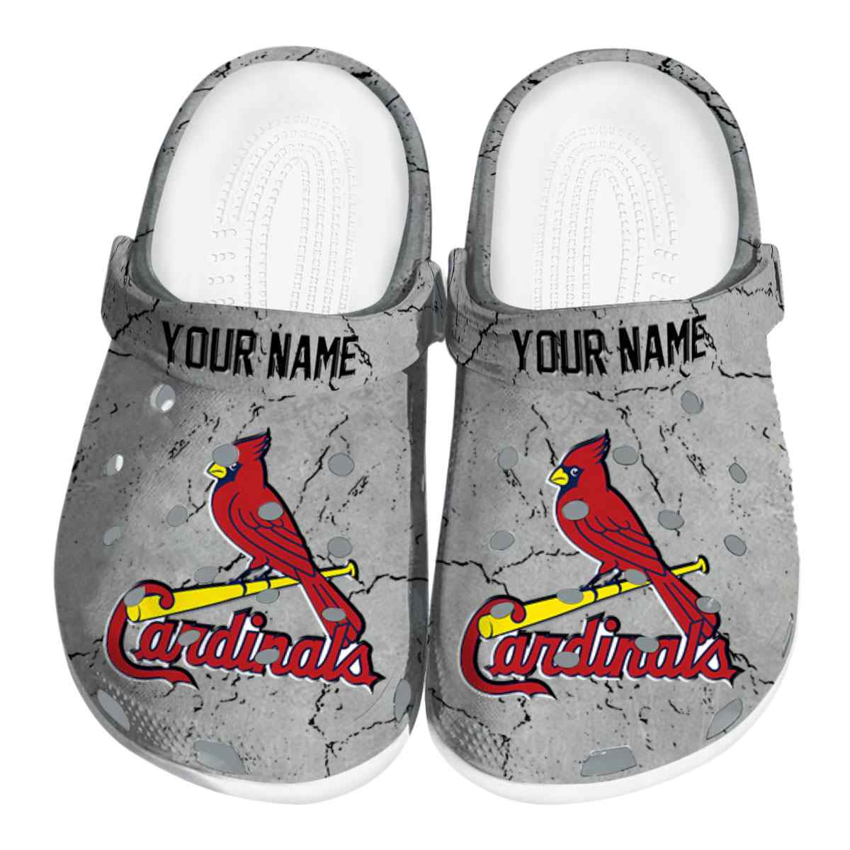 St. Louis Cardinals 2025 MLB Sport Crocs, St. Louis Cardinals Crocs Clogs Comfortable For Men Women And Kids 55