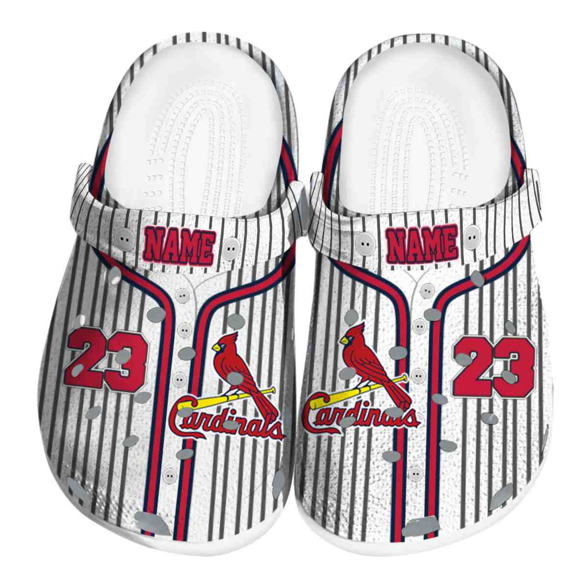 St. Louis Cardinals 2025 MLB Sport Crocs, St. Louis Cardinals Crocs Clogs Comfortable For Men Women And Kids 52