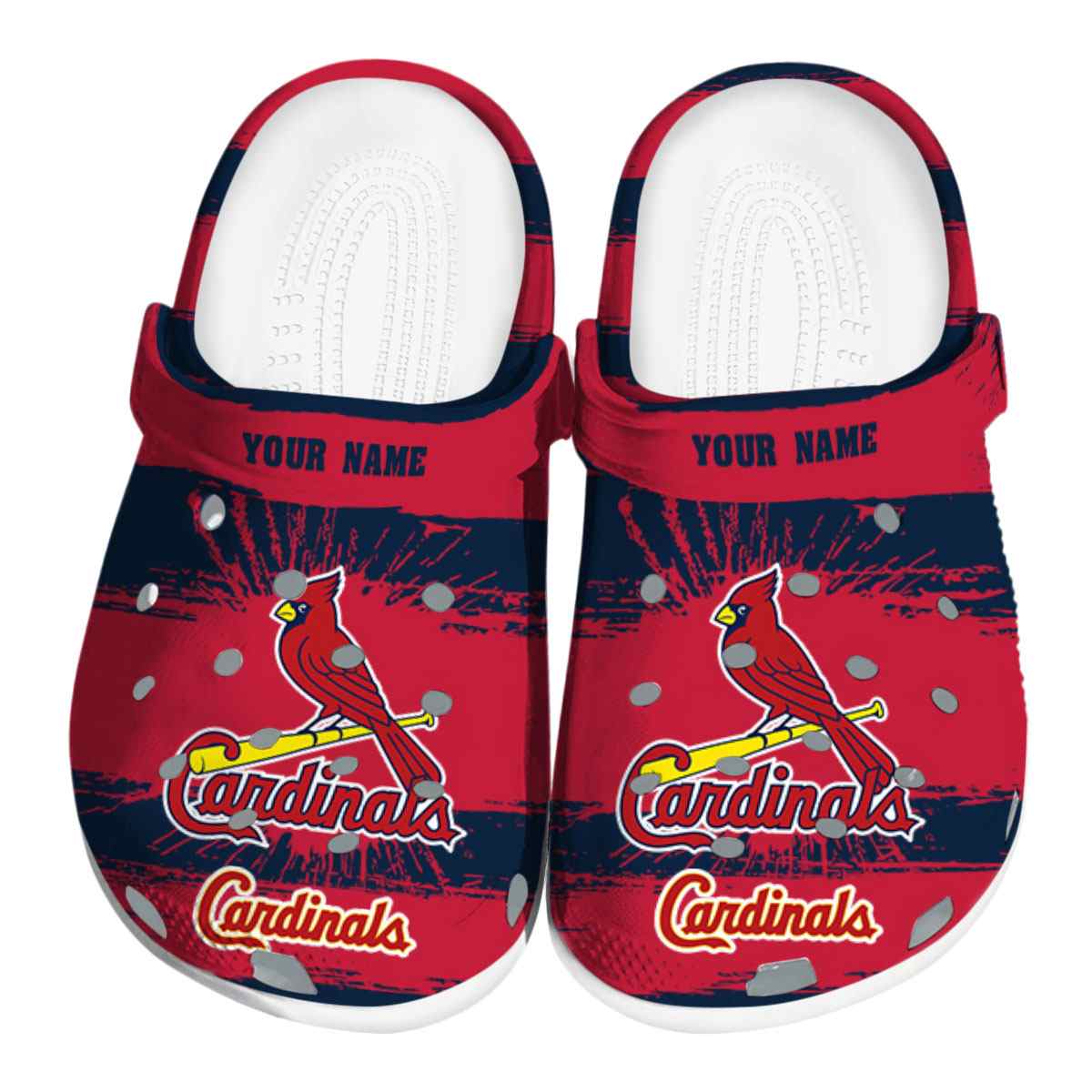 St. Louis Cardinals 2025 MLB Sport Crocs, St. Louis Cardinals Crocs Clogs Comfortable For Men Women And Kids 62