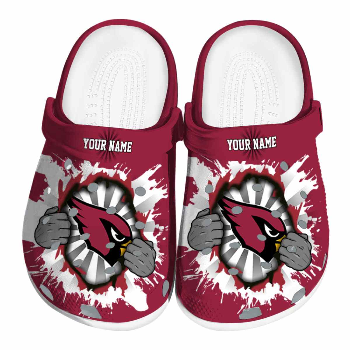 Arizona Cardinals 2025 NFL Sport Crocs, Arizona Cardinals Crocs Clogs For Men Women And Kids 99