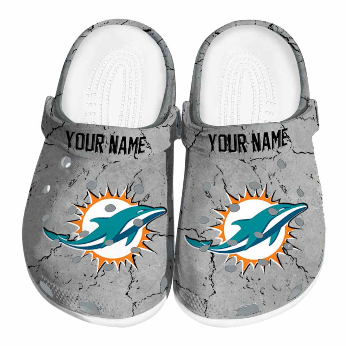 Miami Dolphins 2025 NFL Sport Crocs, Miami Dolphins Crocs Clogs For Men Women And Kids 71