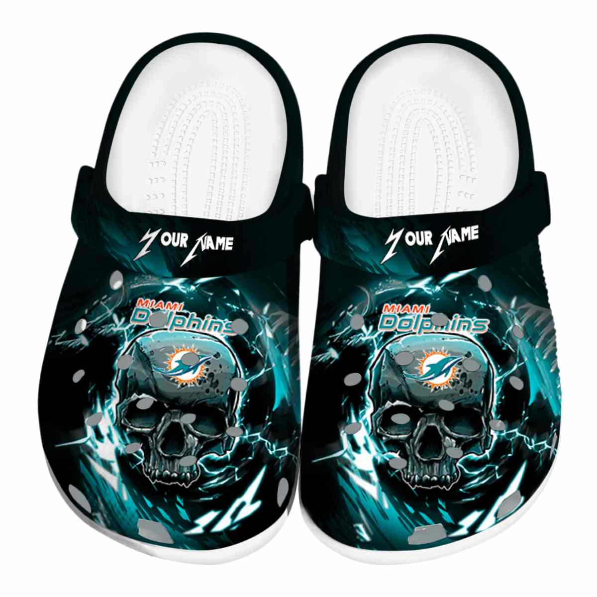 Miami Dolphins 2025 NFL Sport Crocs, Miami Dolphins Crocs Clogs For Men Women And Kids 61