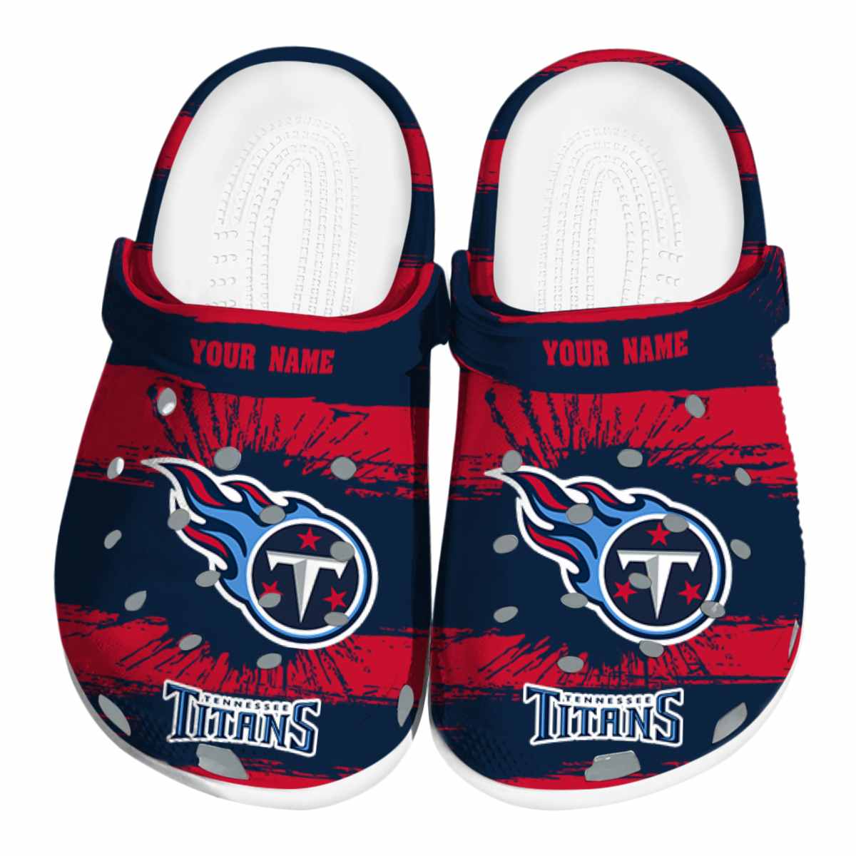 Tennessee Titans 2025 NFL Sport Crocs, Tennessee Titans Crocs Clogs For Men Women And Kids 96