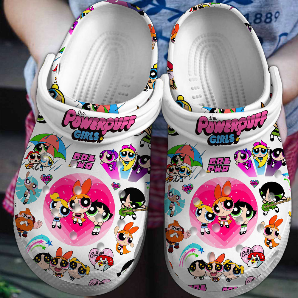 The Powerpuff Girls Cartoon, The Powerpuff Girls Crocs Clogs Comfortable For Men Women And Kids 29