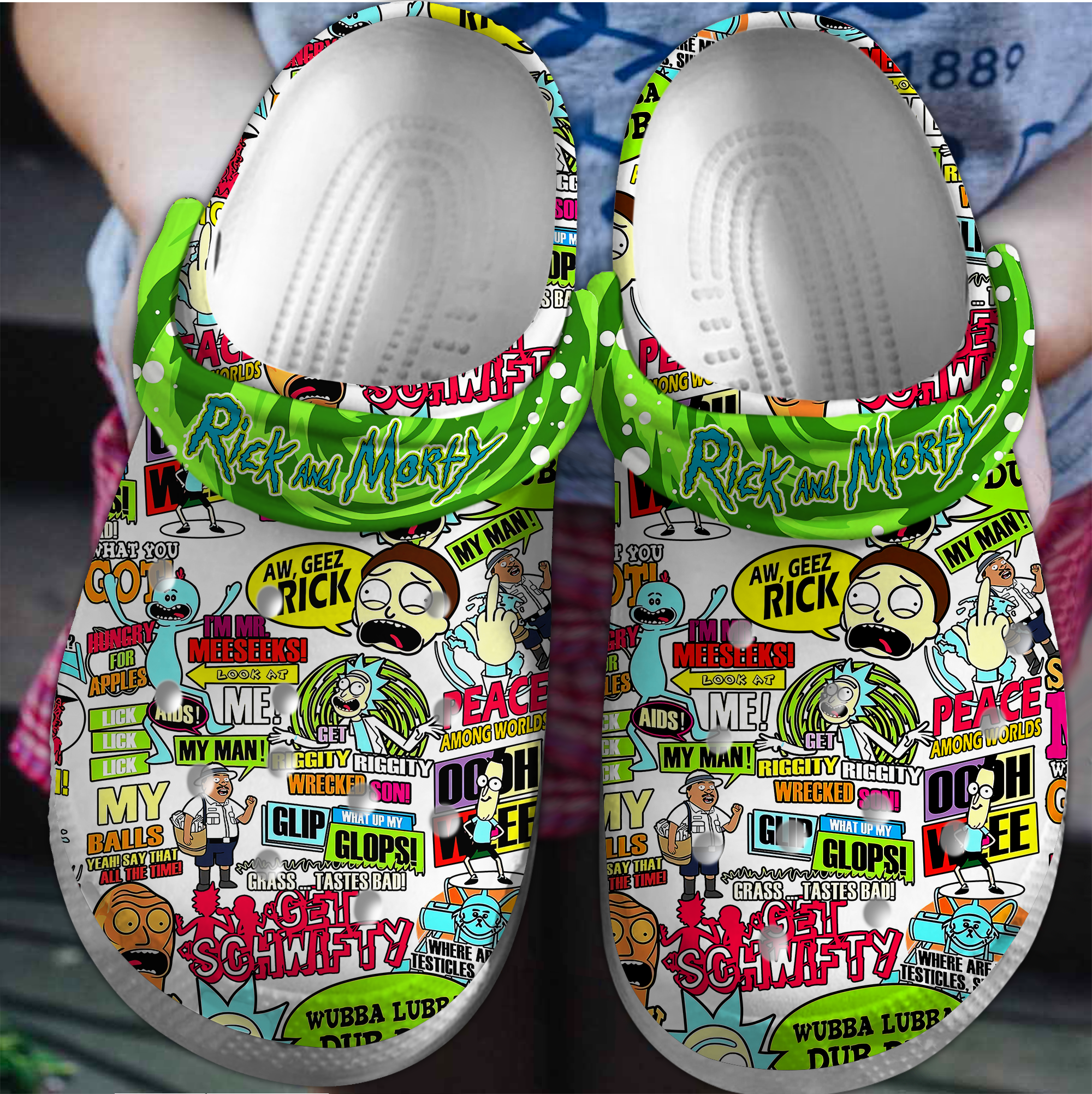 Rick And Morty Tv Series, Rick And Morty Crocs Clogs Comfortable For Men Women And Kids 42