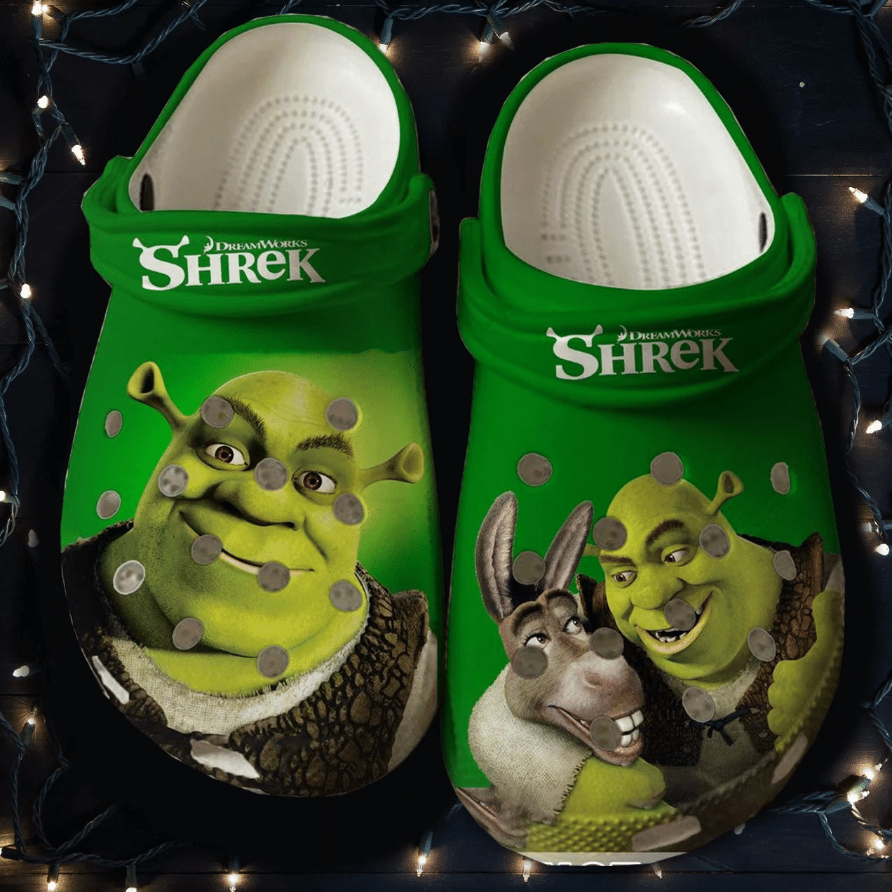 Shrek, Shrek Crocs Clogs Comfortable For Men Women And Kids