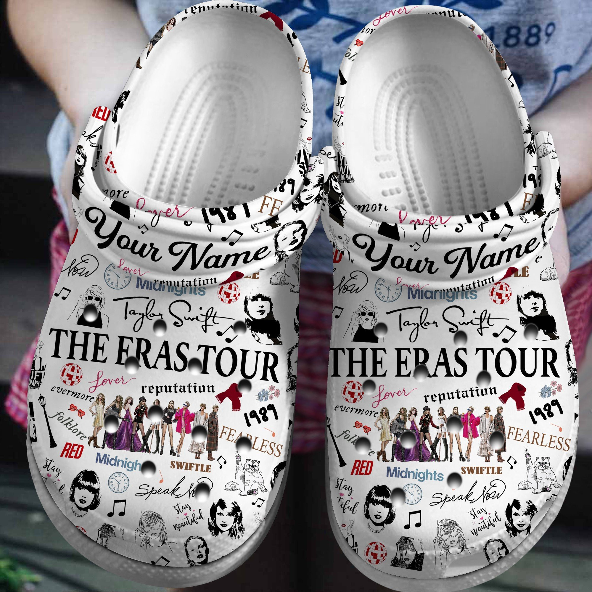 Taylor Swift Music, Taylor Swift Music Crocs Clogs For Men Women And Kids 82