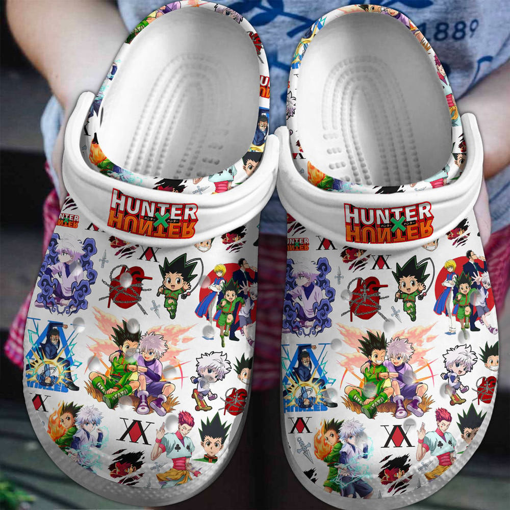 Hunter ???Hunter Anime Cartoon Premium, Hunter ???Hunter Anime Crocs For Men Women And Kids