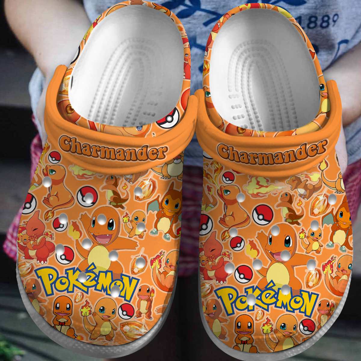 Charmander Pokemon, Charmander Pokemon Crocs Clogs Comfortable For Men Women And Kids 84