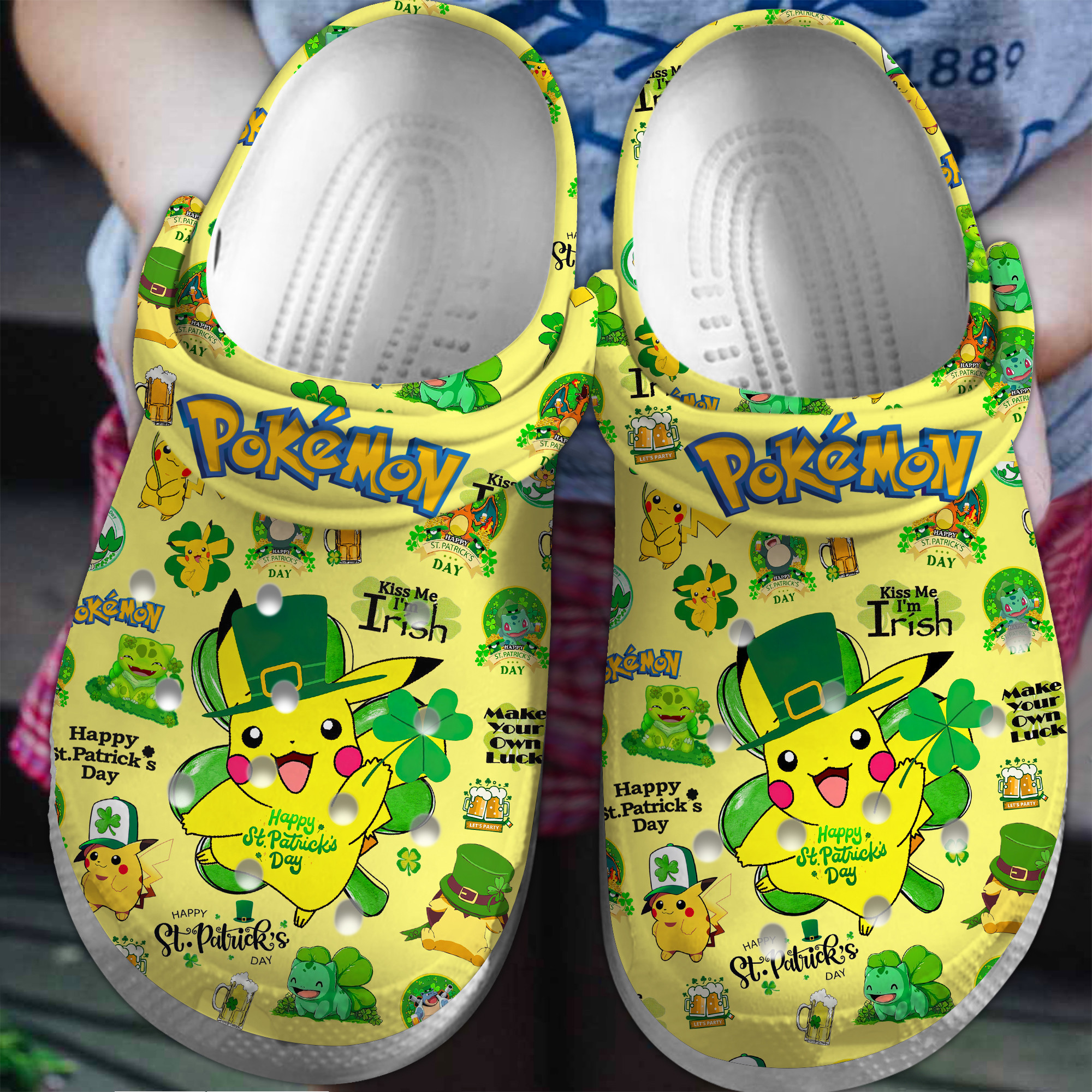 Pokemon Cartoon, Pokemon Cartoon Crocs Clogs Comfortable For Men Women And Kids 92