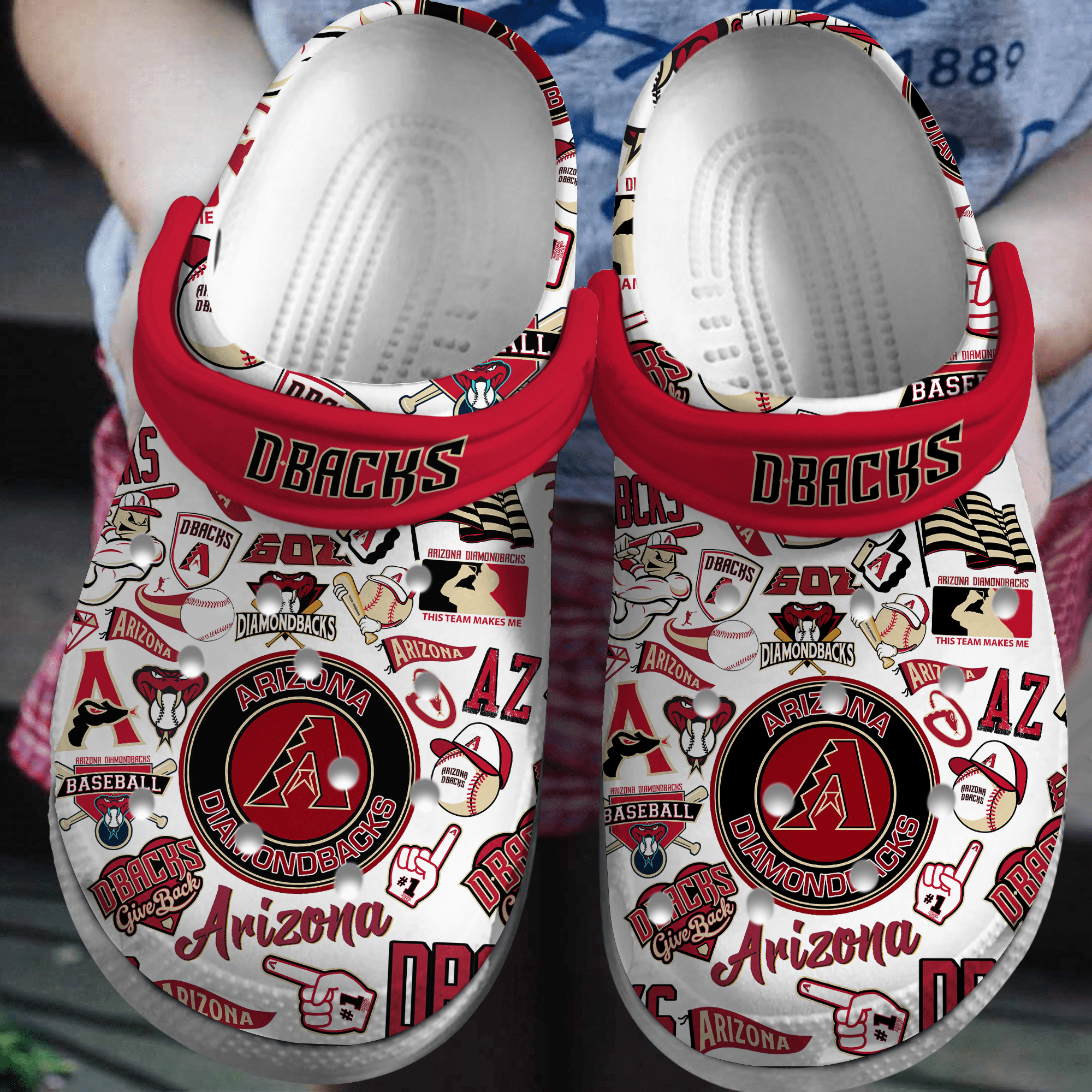 Arizona Diamondbacks 2025 MLB Sport Crocs, Arizona Diamondbacks Crocs Clogs Comfortable For Men Women And Kids 52