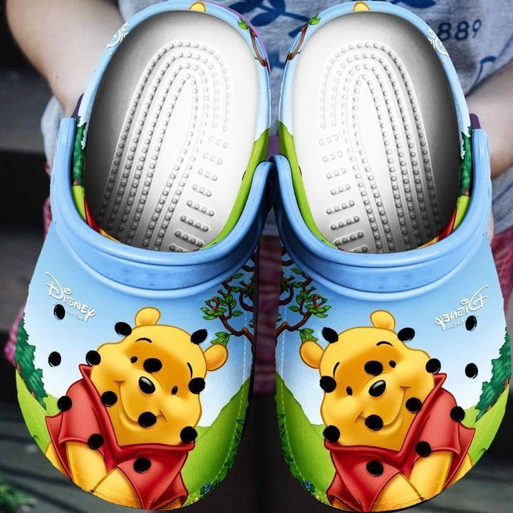 Winnie The Pooh Cartoon Movie Classic Crocs Style, Winnie The Pooh Crocs For Men Women And Kids