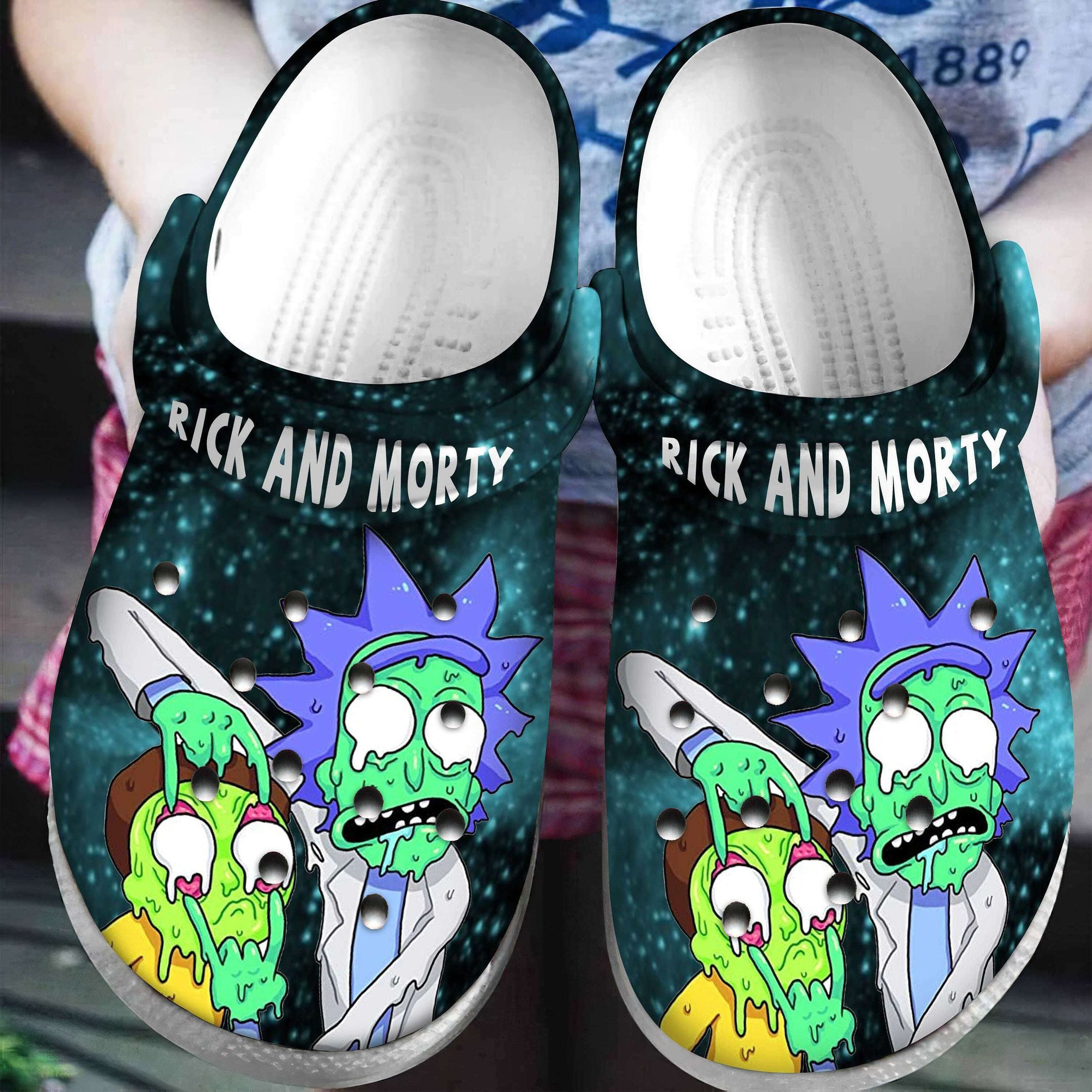 Rick And Morty Classic Crocs Style, Rick And Morty Crocs Clogs Comfortable For Men Women And Kids 57