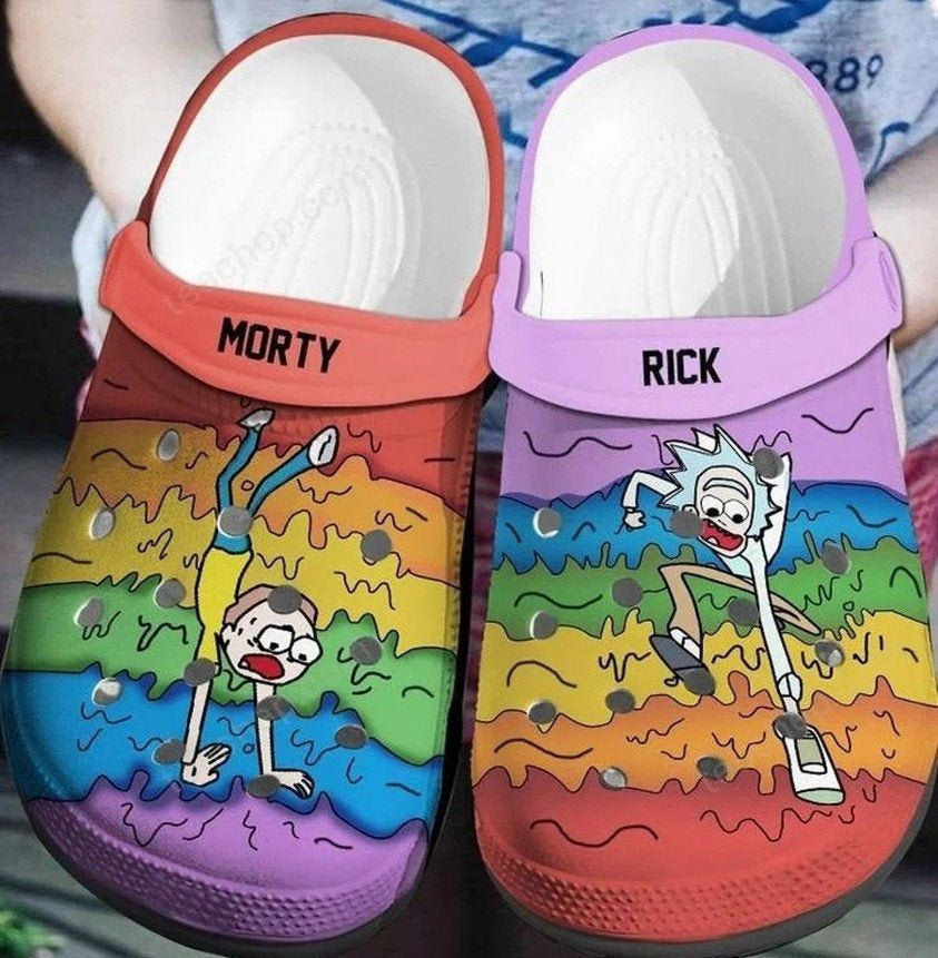 Rick And Morty Classic Crocs Style, Rick And Morty Crocs Clogs Comfortable For Men Women And Kids 68