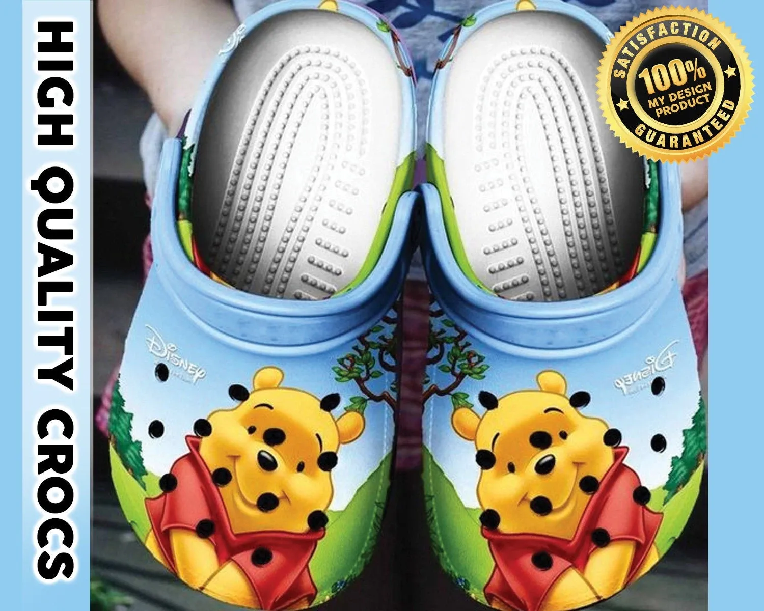 Winnie The Pooh Classic Crocs Style, Winnie The Pooh Crocs Clogs Comfortable For Men Women And Kids 67