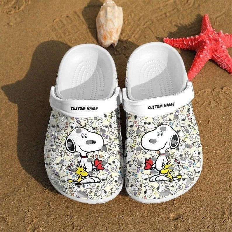 Personalized Snoopy Comfortable Classic Crocs Style, Snoopy Comfortable Crocs For Men Women And Kids