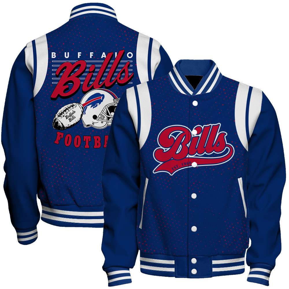 Buffalo Bills National Football League Make Your Mark Baseball Varsity Jacket