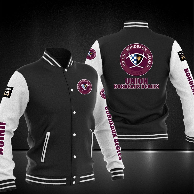 Union Bordeaux Begles Varsity Baseball Jacket