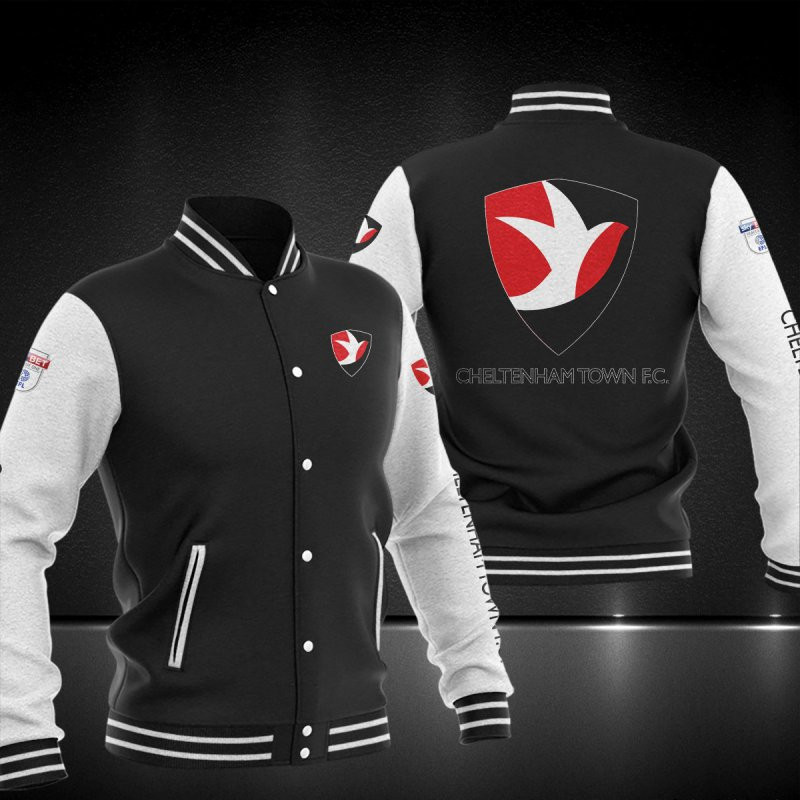 Cheltenham Town F.C Varsity Baseball Jacket For Men And Women