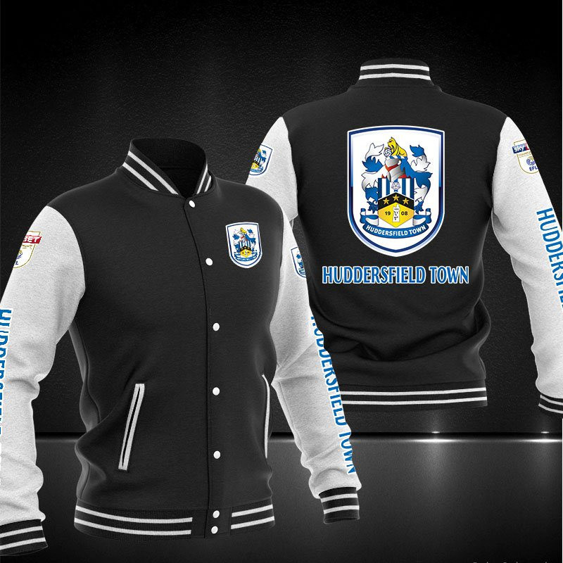 Huddersfield Town A.F.C Varsity Baseball Jacket For Men And Women