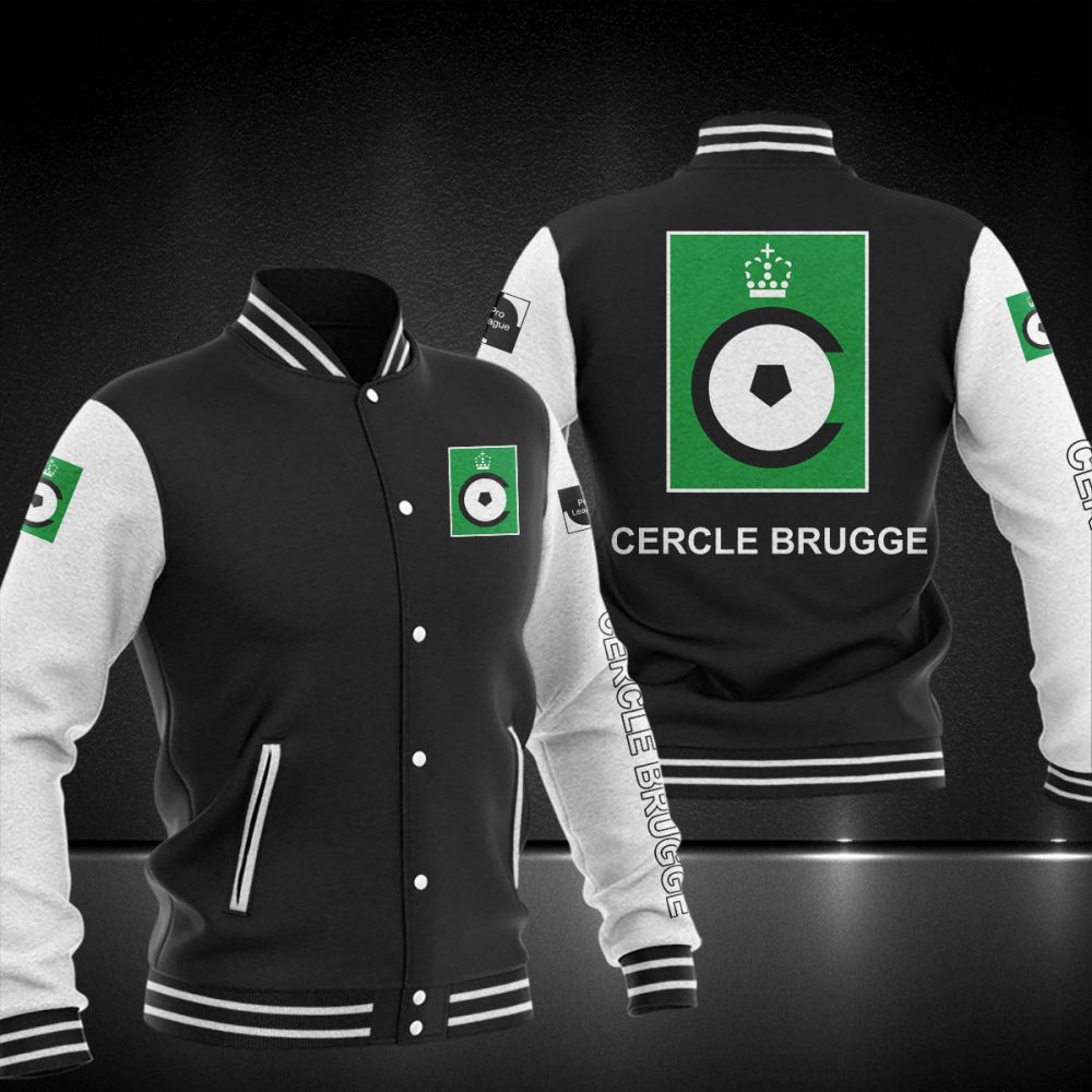 Cercle Brugge K.SV Varsity Baseball Jacket For Men And Women