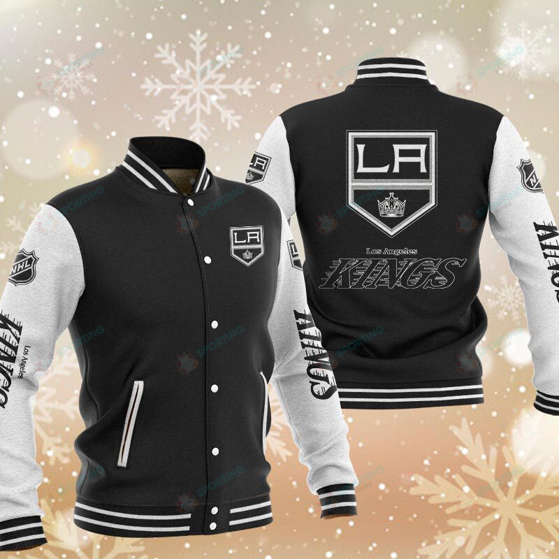 Los Angeles Kings Varsity Baseball Jacket For Men And Women