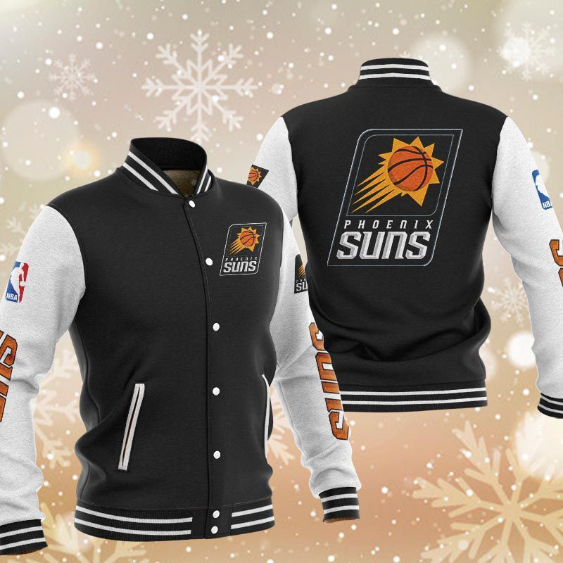 Phoenix Suns Varsity Baseball Jacket For Men And Women