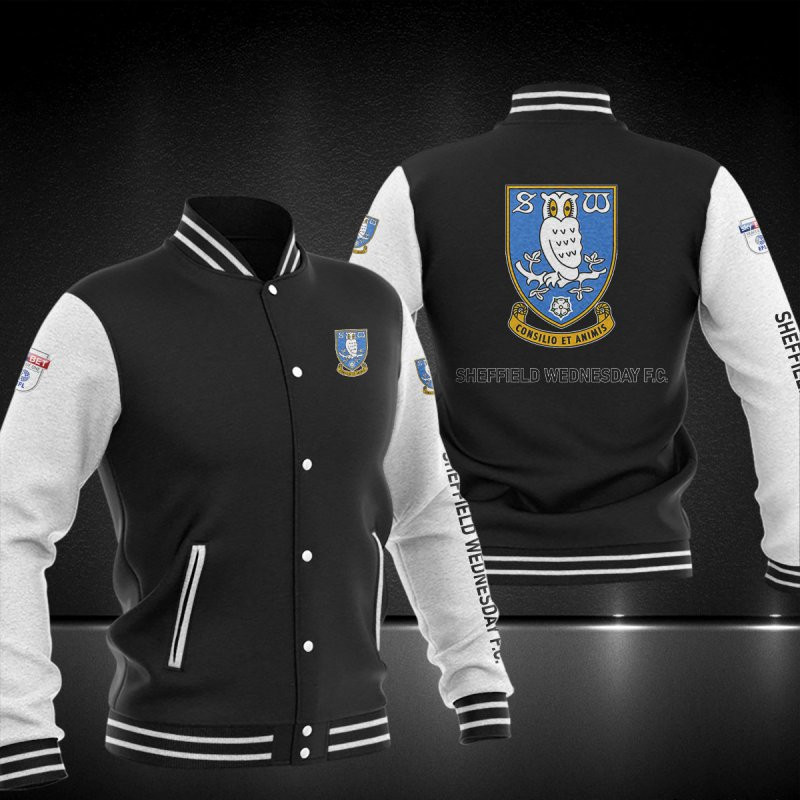 Sheffield Wednesday Varsity Baseball Jacket For Men And Women